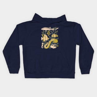 Coral Fishes Kids Hoodie